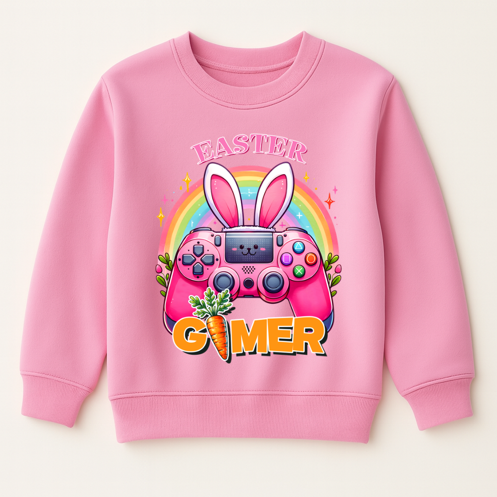 DTF Easter Gamer Bunny