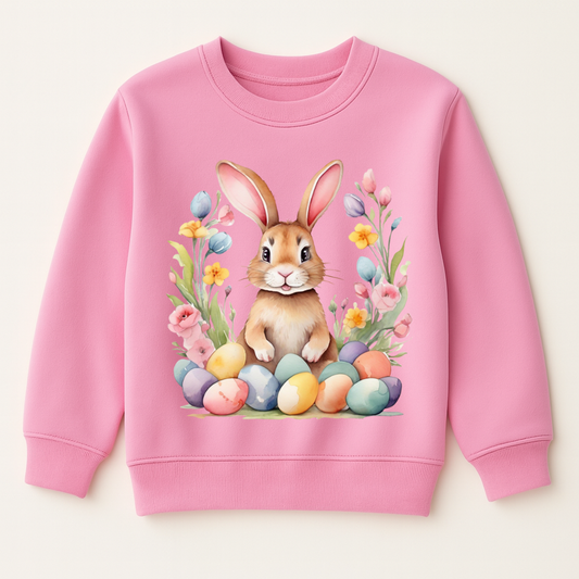 Easter Bunny Floral DTF