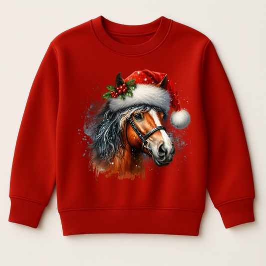 DTF Christmas Horse