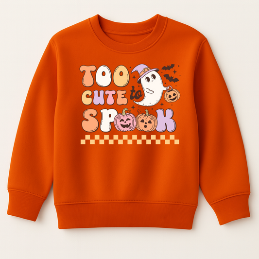 DTF Halloween Too Cute Too Spook