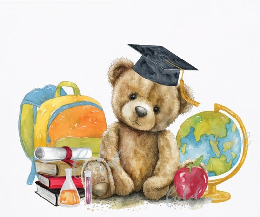 DTF Teacher Bear