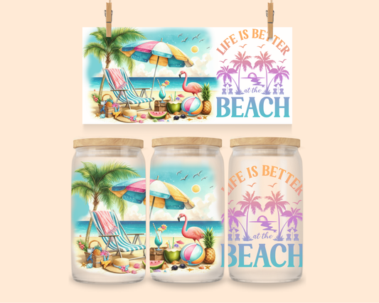 16oz UVDTF Beach Life