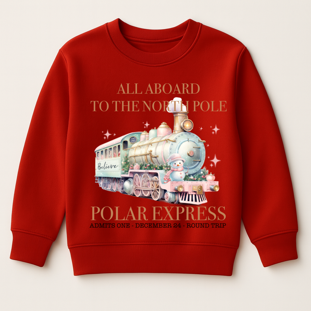 DTF Pastel Polar Express