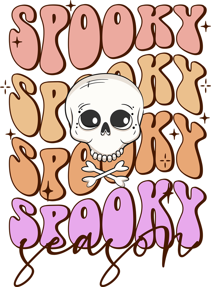 Single UVDTF Spooky Season