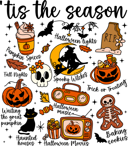 DTF Halloween Tis The Season