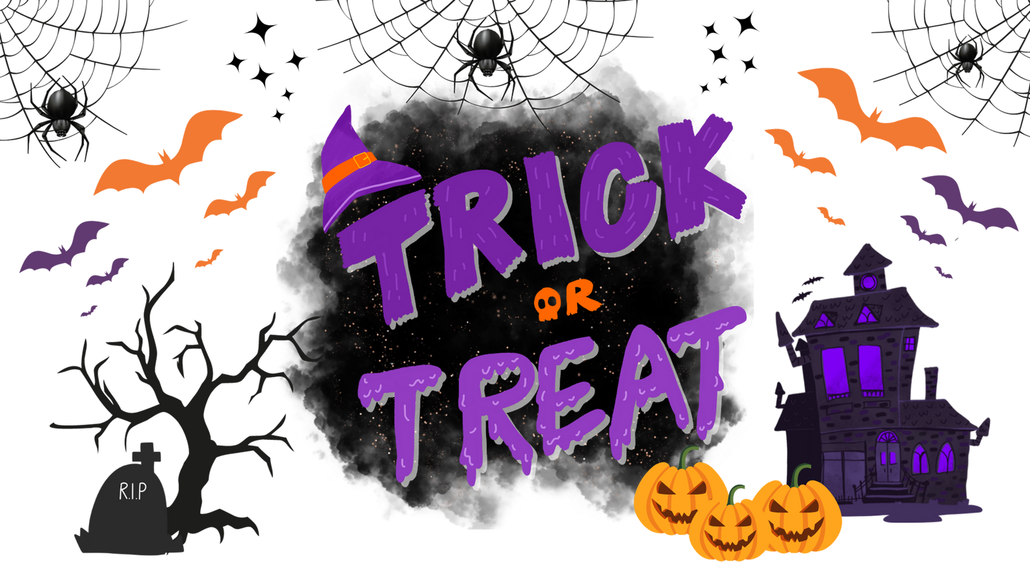 16oz UVDTF Trick Or Treat